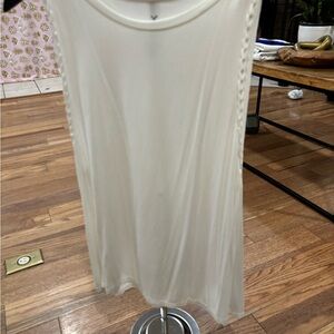 American Eagle Outfitters Cream Tank Top